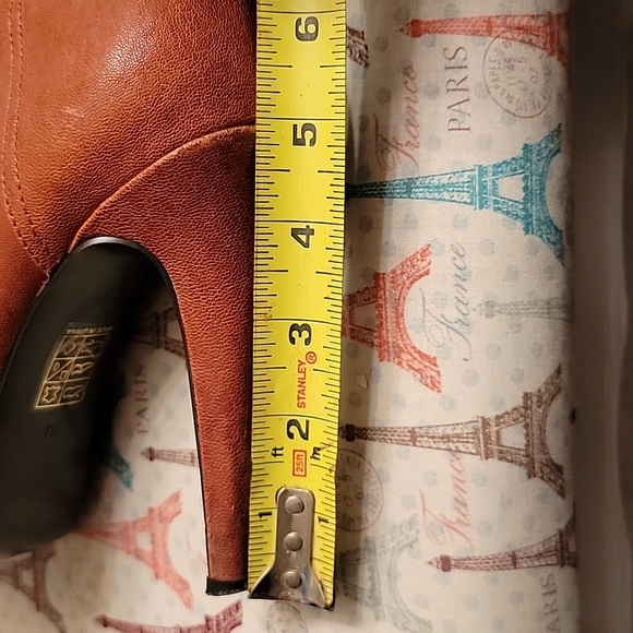 Brown open toe booties - Picture 3 of 11